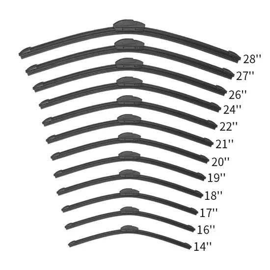 Premium All-Seasons OEM Wiper Blades for 12-28 inch